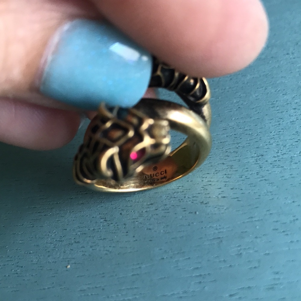 Gucci Snake Ring (Authentic) Size 6 - Picture 3 of 3